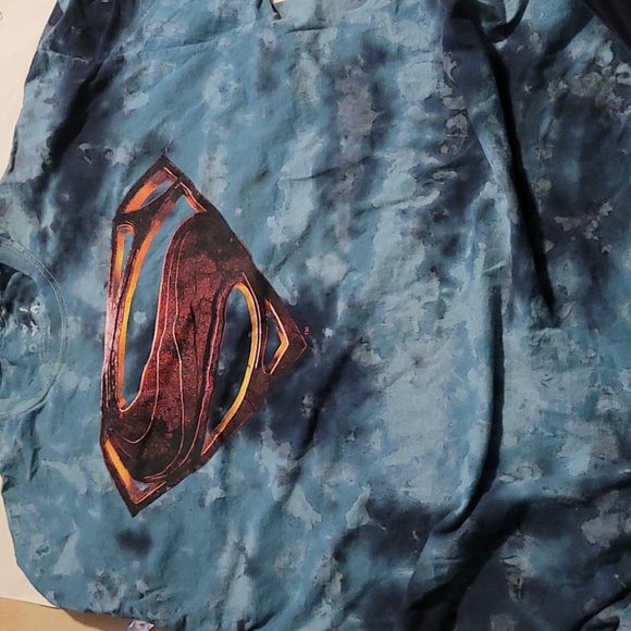 XXL Justice League Superman tie dye t-shirt - Picture 3 of 5